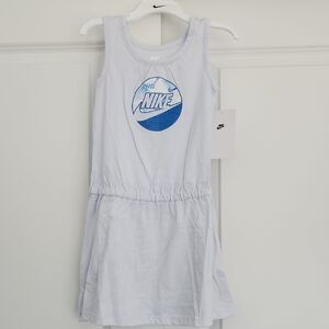 NWT Nike Light Blue Dress with Blue Logo